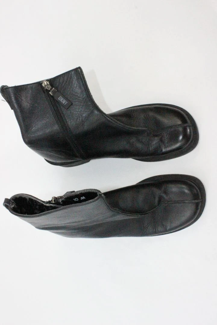 BOOTS, DKNY, BLACK, 10 - Image 6