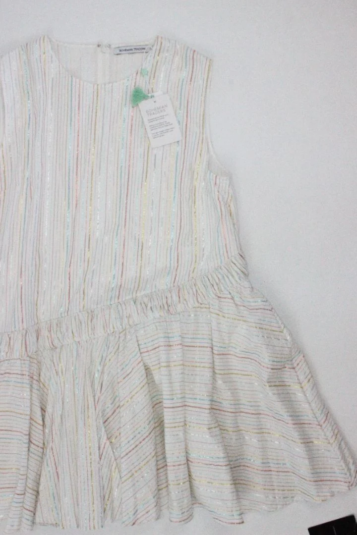 MINI DRESS, BOHEMIAN TRADERS, WHITE/MULTI, XL, BNWT - Image 3