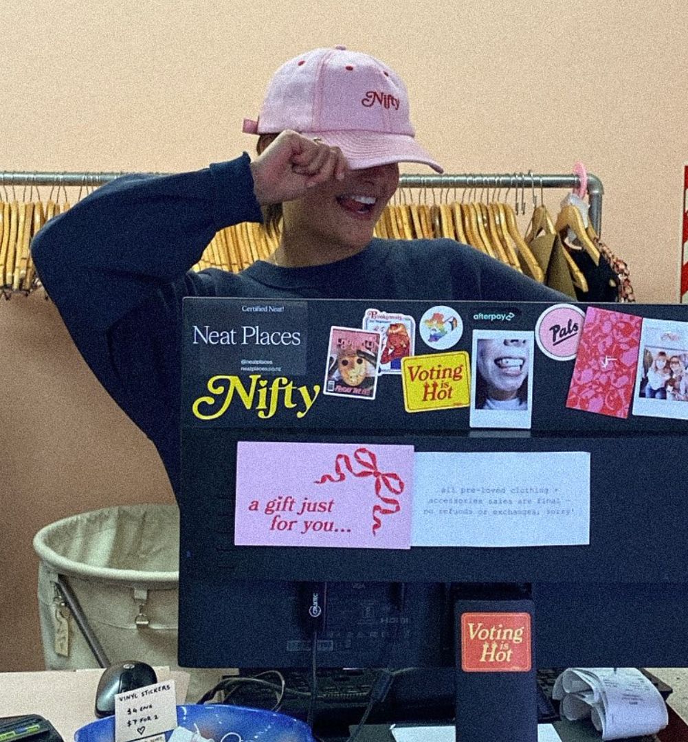 NIFTY LUCKY CAP, PINK - Image 5